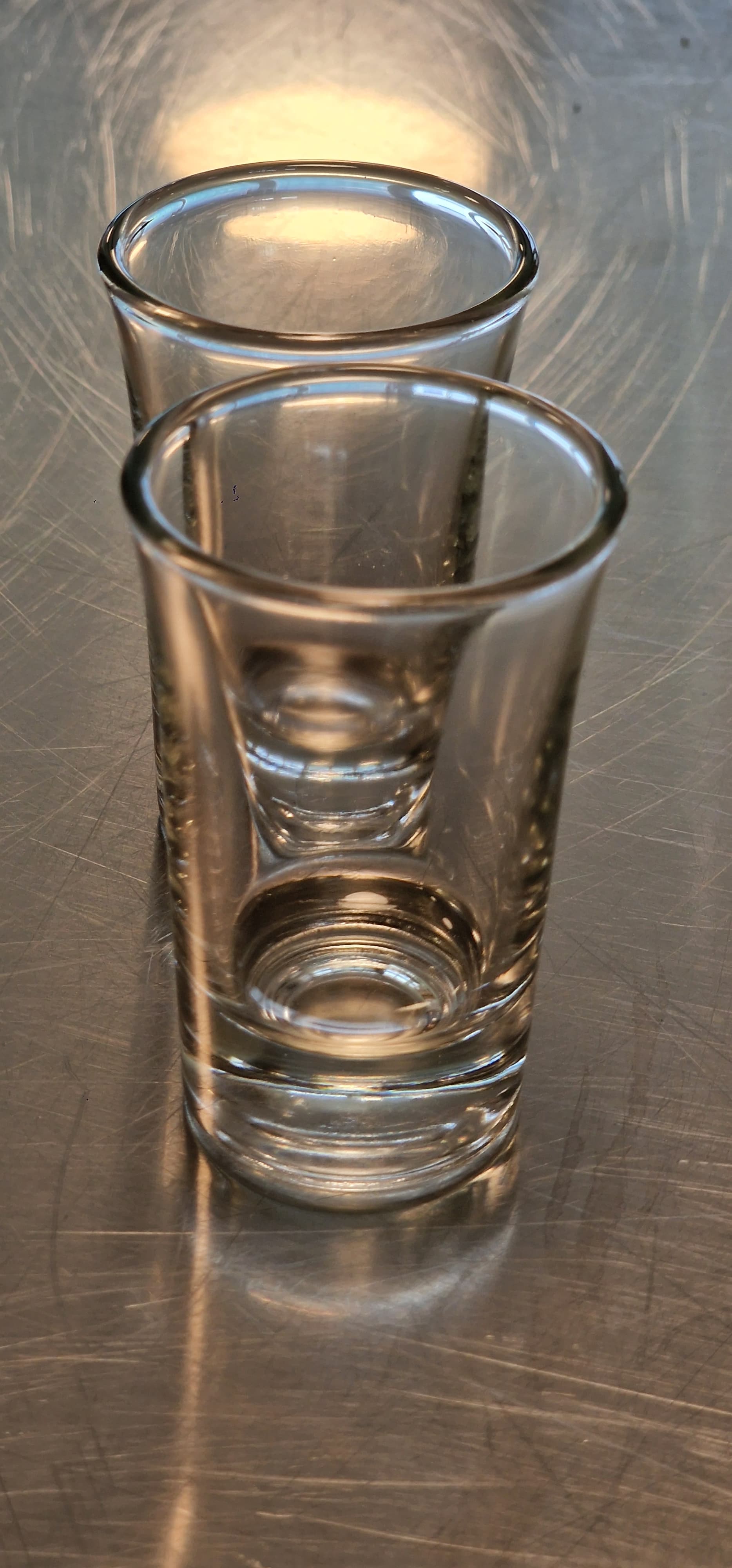 8 Stk. Schnapsgläser, Komplettset (kein Versand - siehe unten)