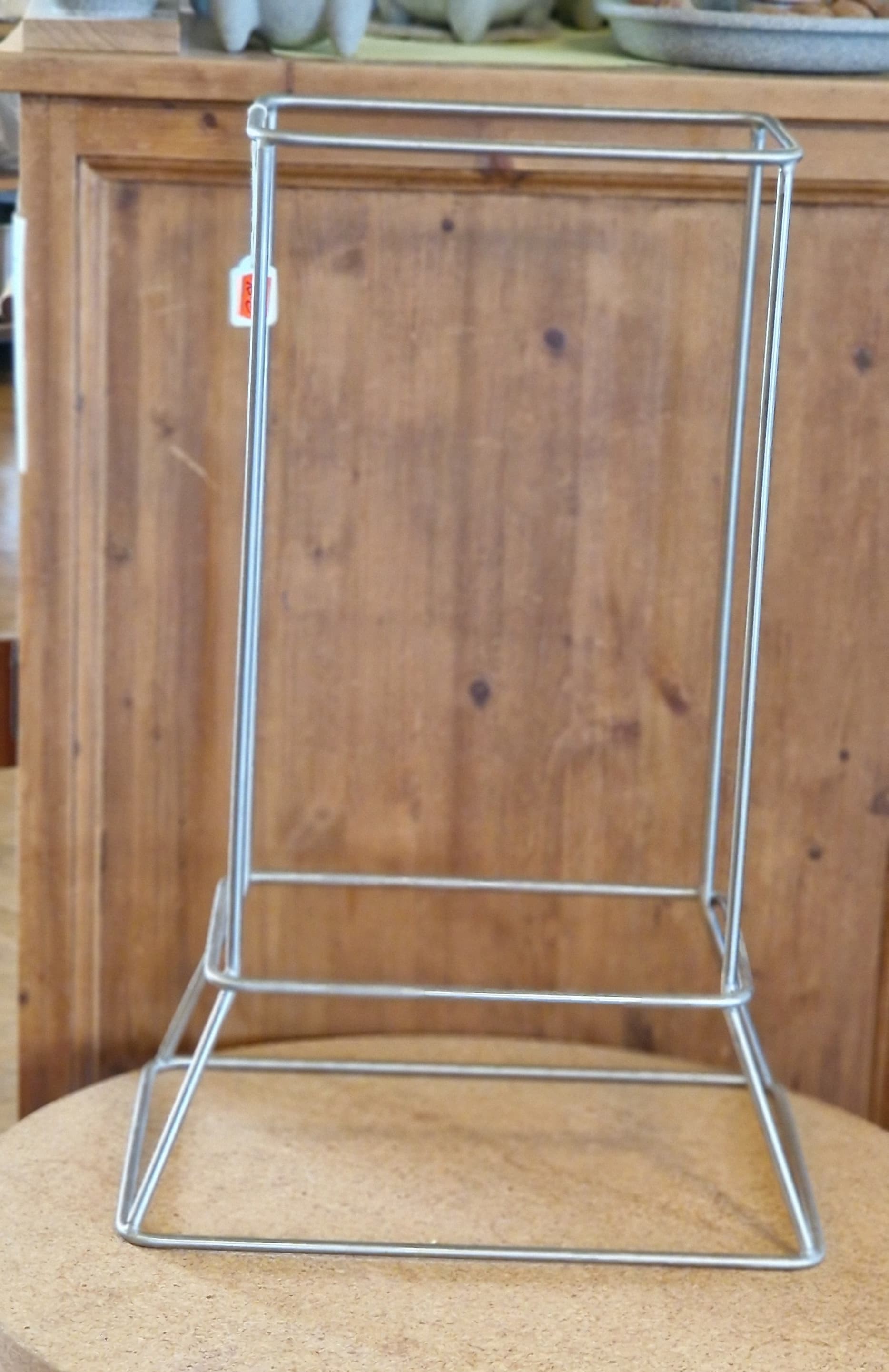 Ständer aus Edelstahl rechteckig