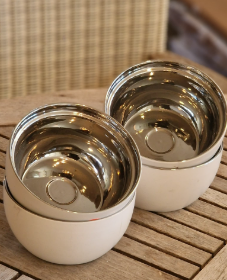 Schale weiss Ø14cm (siehe unten)