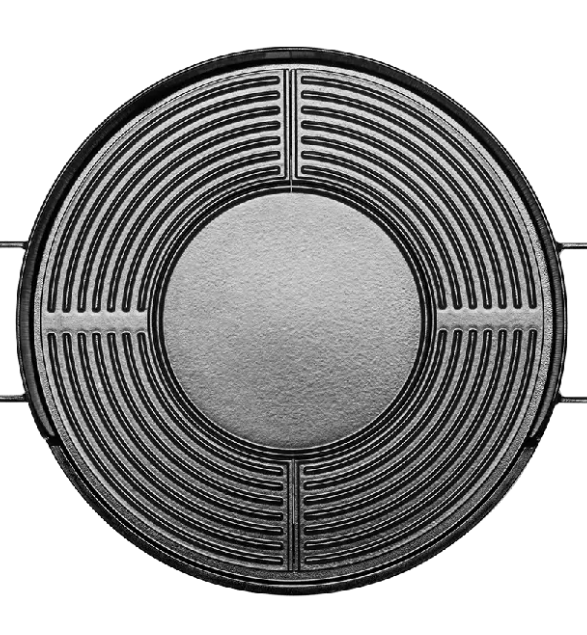 Feuerplatte für den Grillaufsatz des Pelletgrills Häussler (Ersatzteil)