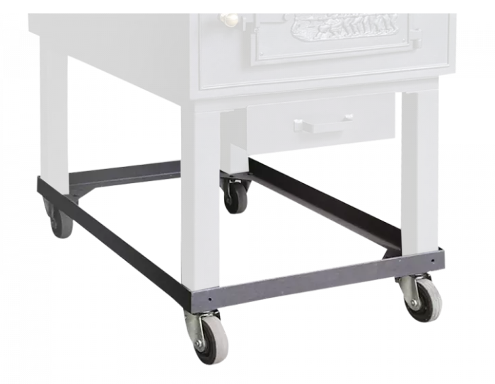 HABO Räderrahmen für 4/6 Holzbackofen Füsse 71cm