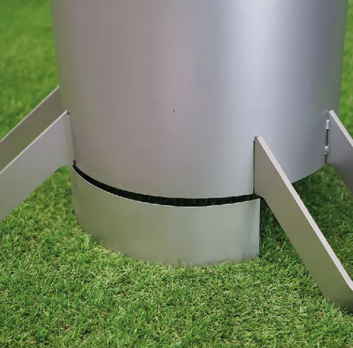 Häussler Ambientelicht/Pelletgrill Windschott