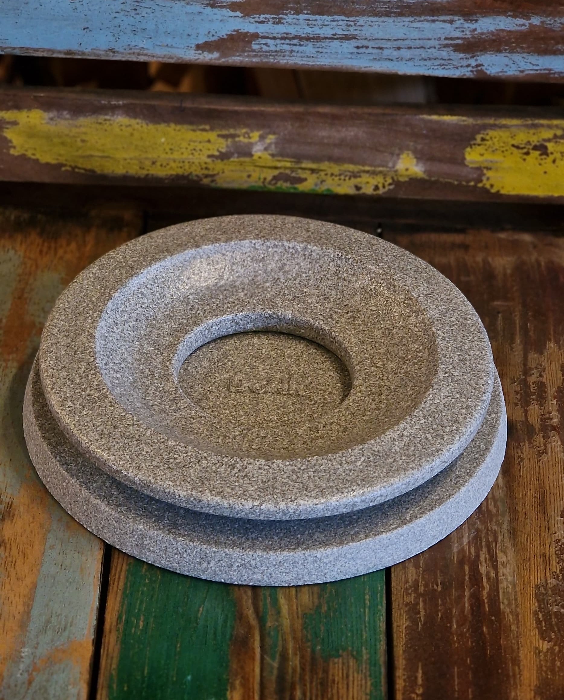 Schutzhaube für Schmelztiegel gross grau