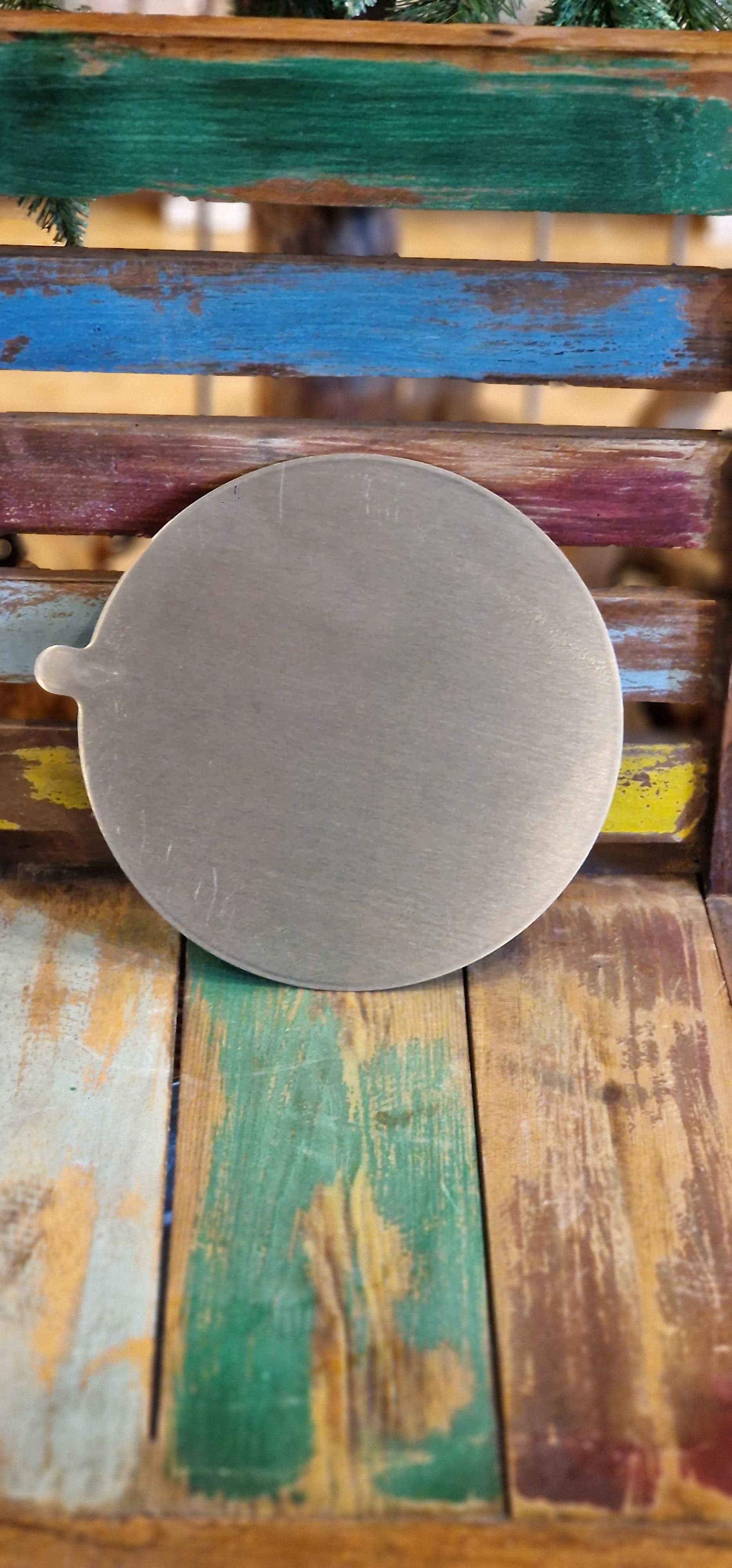 Edelstahl Löschdeckel gross