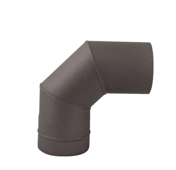 HABO Ofenrohr Bogen 90° Ø15cm schwarz / Ausstellermodell