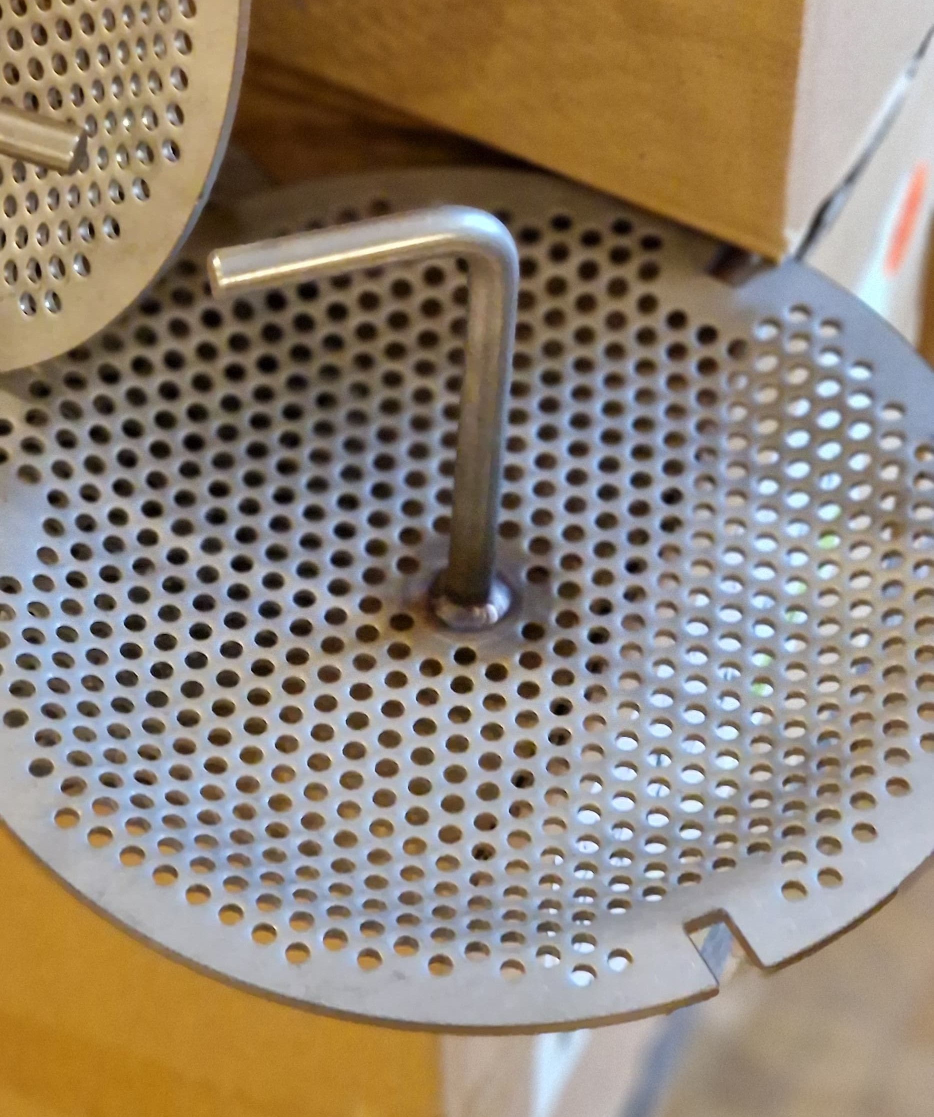 Feuerrost / Ascherost für Pelletgrill / Ambientelicht