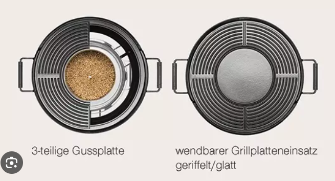 Feuerplatte für den Grillaufsatz des Pelletgrills Häussler (Ersatzteil)