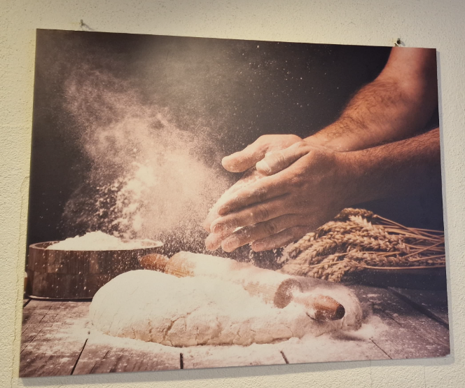 Deko-Leinwand Backen / Mehl (Nur Abholung möglich)