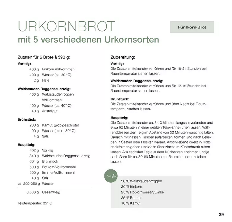 Häussler Buch "Backen mit Urgetreide" (Band 4)