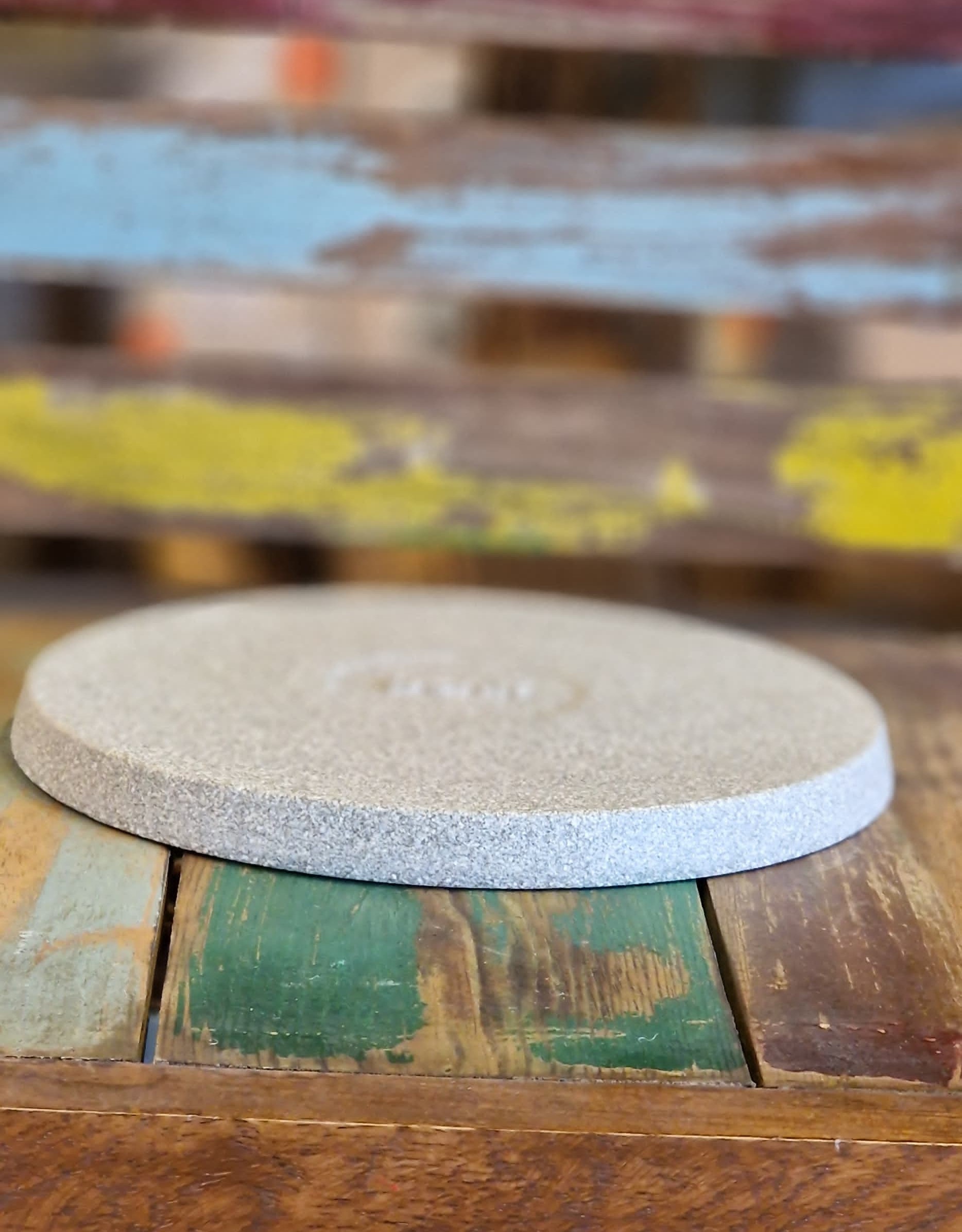 Deckel für Schmelztiegel gross grau
