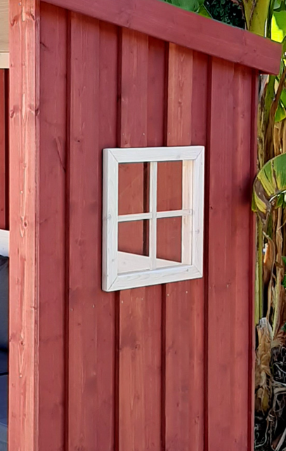 Badischer Strandkorb Skandinavisches Rot (kein Versand - siehe unten)