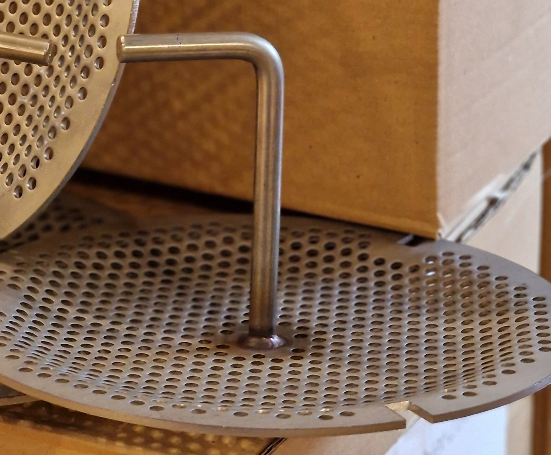 Feuerrost / Ascherost für Pelletgrill / Ambientelicht