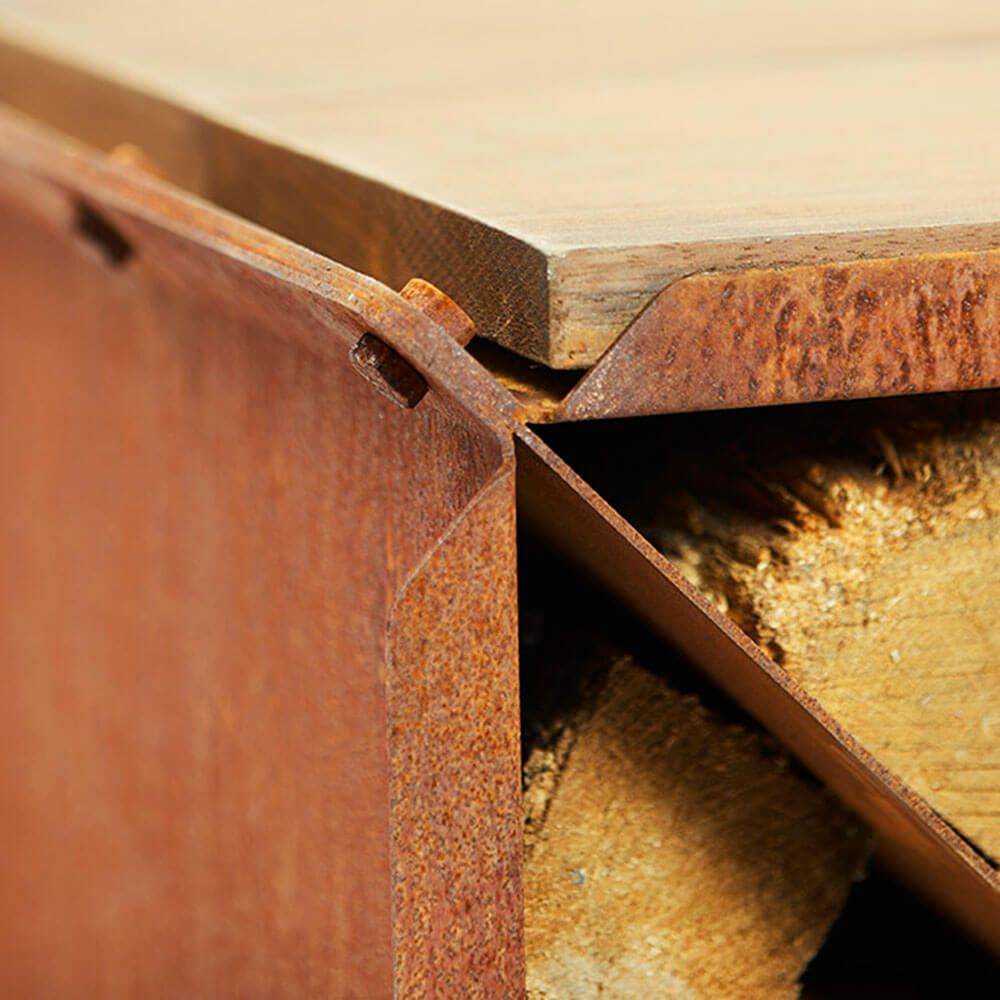 rb73 Holzplatte für Holzlager BloX oder BloXX 