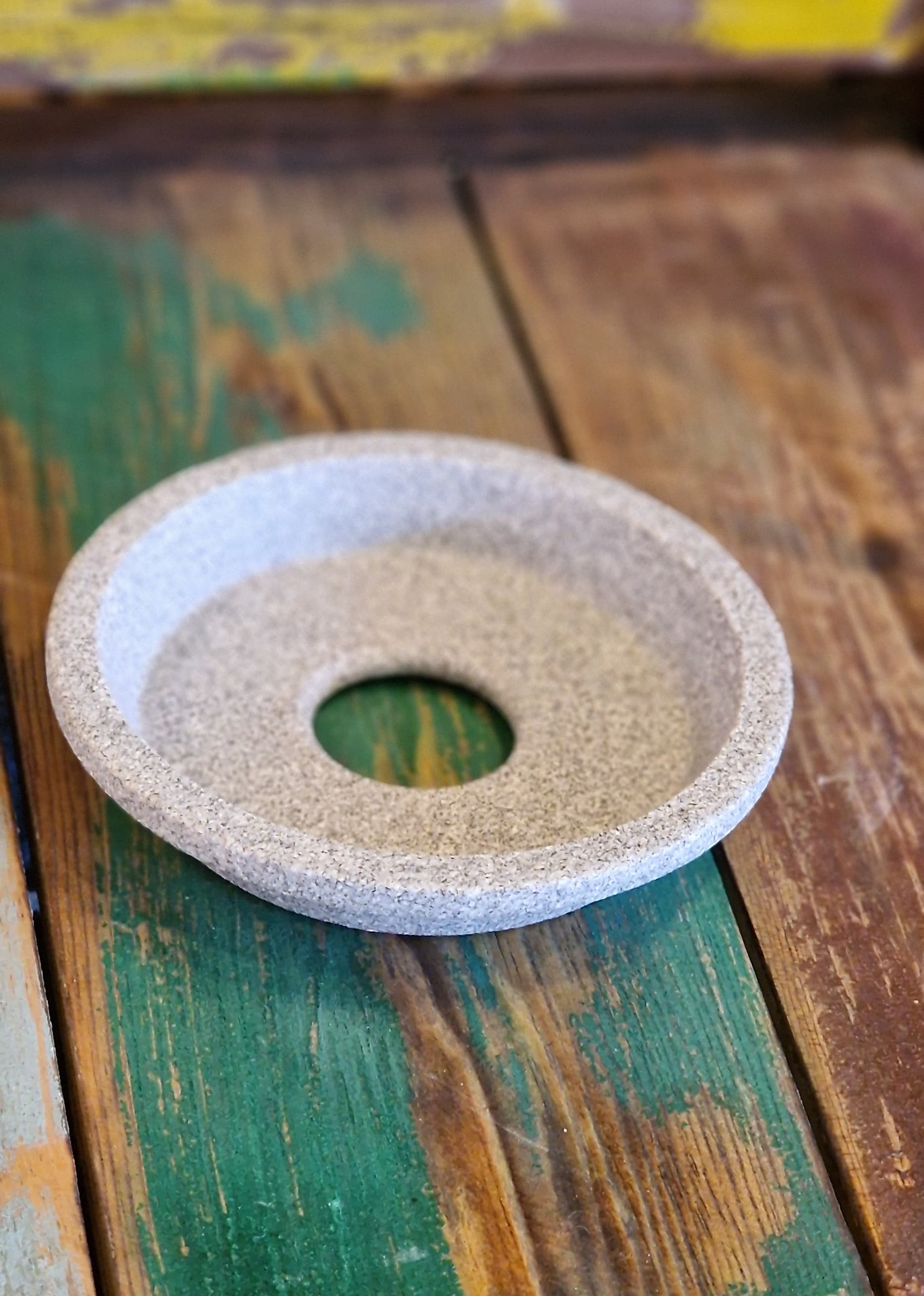 Schutzhaube für Schmelztiegel M grau