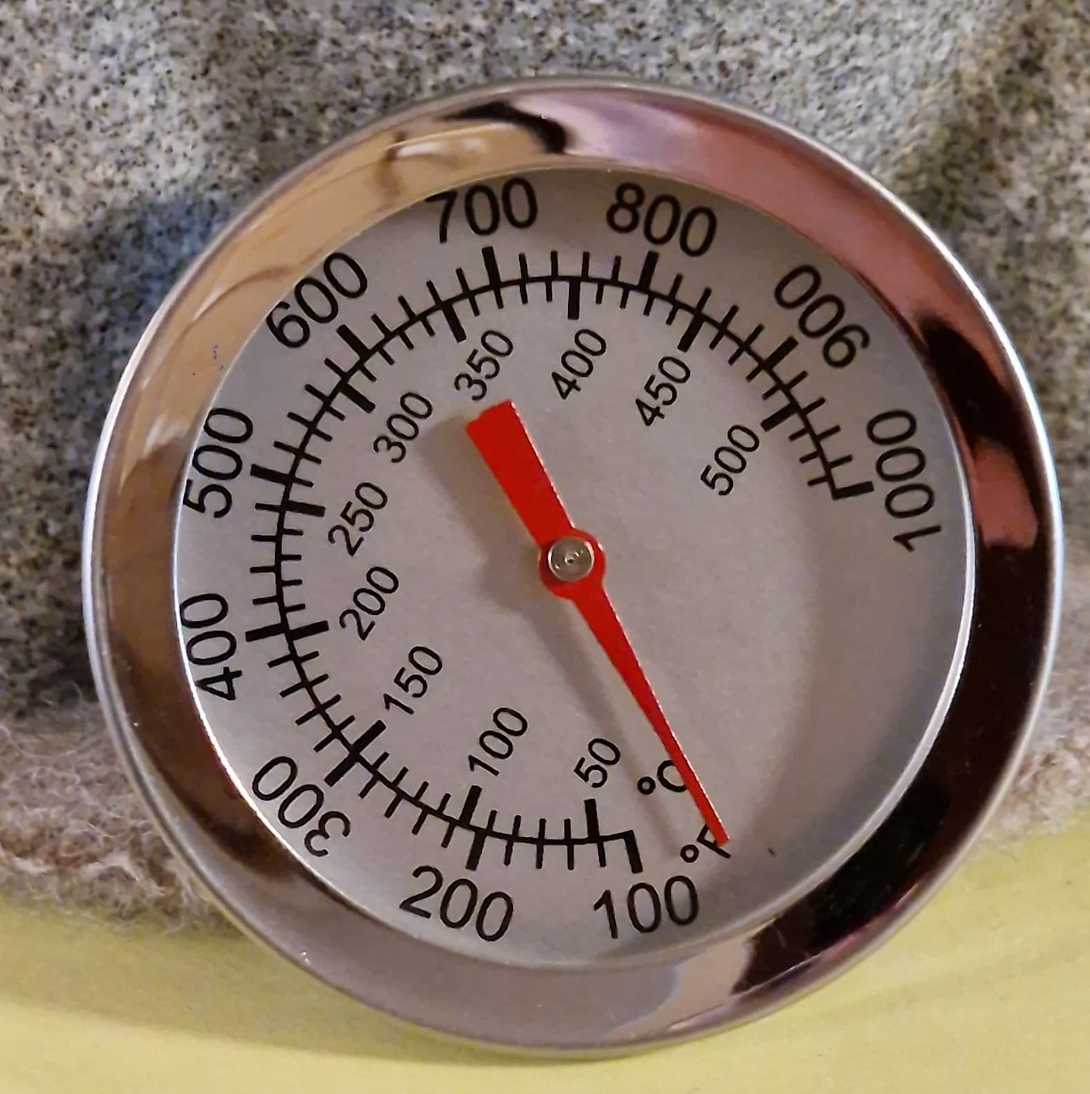 Thermometer mit Gewinde kurz 