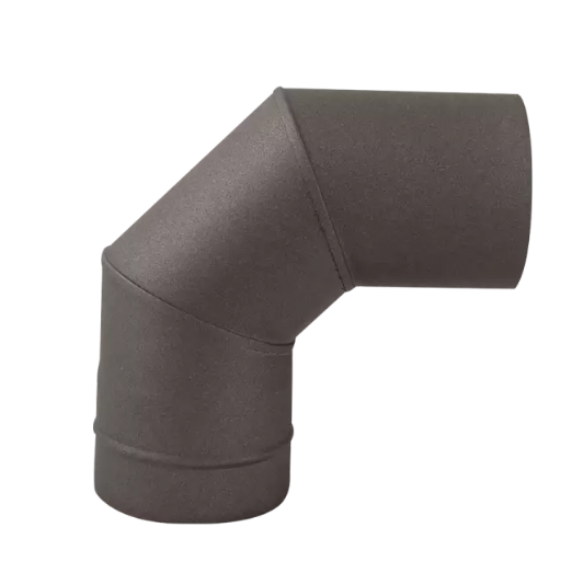 HABO Ofenrohr Bogen 90° Ø13cm schwarz 